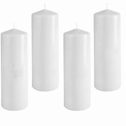 4WHITEPillar1.5X4 Candle-image-67