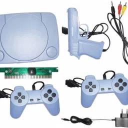 lightgaming 50 Classic TV Game Console Inbuilt Game Contra, Super Mario Bros with 1 Cassette NA GB with Contra, Super Mario Bros, F1 Race, Cricket Game-image-71