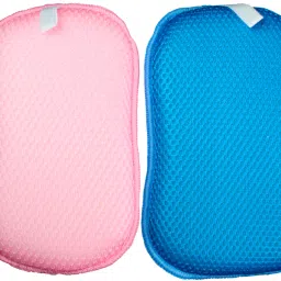 Bath Sponge Loofah For Men & Women (Blue Pink)-image-9