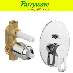 parryware Half Frame Concealed Cistern, with divater body upper Pluto set of 2 pic 354 Dual Flush Tank image 3