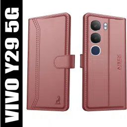 Flip Cover for Vivo Y29 5G|Premium Leather Finish | Magnetic Closure | Kickstand Feature | Shockproof-image-31