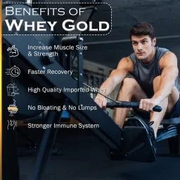 nakpro Gold Whey Protein Concentrate & Isolate, 25.5g Protein, Trustified Certified Whey Protein image 4