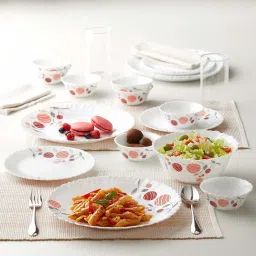 Pack of 13 Opalware Dahlia Dinner Set-7