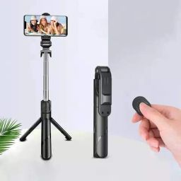 SOJUBA XT-01, -02 New Product Bluetooth Selfie Stick + Mobile Phone Tripod ,Selfie Stick Tripod 3in1 Bluetooth Extendable Selfie Stick Mini Tripod Multi-function Wireless Bluetooth Selfie Stick with Remote Shutter 360 Rotate Extendable Handheld Foldable Mini Tripod Stand for Smartphones Multi-functional for Live Special Design for Selfie, Video, Shooting Field, Online Singing Tripod, Tripod Kit, Tripod Ball Head, Tripod Bracket image 2
