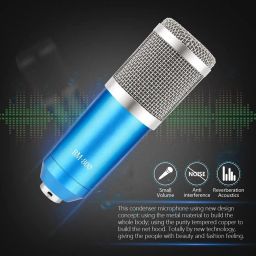 souvenir Professional Studio Condenser Microphone Set for Singing & Recording, BM800 Dynamic Condenser Microphone with Shock Mount XLR Cable and NB-35 Arm Stand for Singing Podcast and Recording Microphone image 3