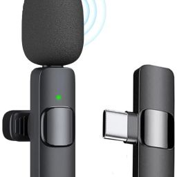 ® K8 Collar Wireless Mic for Youtubers, Video Recording Microphone-2