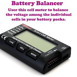 Geek Lab CellMeter 7. Digital 5-in-1 Battery Meter. Intelligent Cell Checker. for LiPo, LiFePO4, Li-ion, NiCd, NiMH Battery image 5