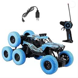 8 Wheeler (IND*25) Rock Crawler RC 8 Wheel Car Monster Truck Blue-picture-15