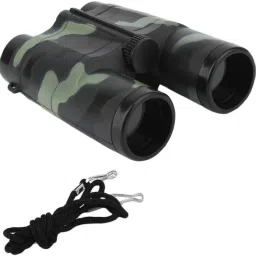 kmc kidoz Combo Tablet/Laptop/Notebook/Computer Toy for Kids & Army Style Binoculars Toy image 3