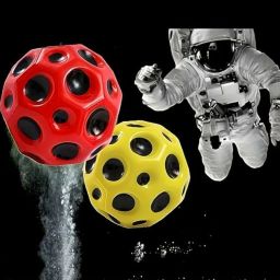 Multicolor Bouncing Moon Ball, Price For 4pcs | RP1171(4-25)-12