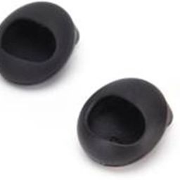 BBS PRO 4 Pcs (2 Pair) Black Earbuds Silicone Replacement Ear Tips In The Ear Headphone Cushion (Pack of 4, Black) In The Ear Headphone Cushion-9