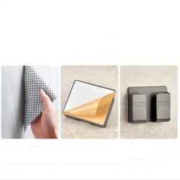 M/S DSNS Wall Mount Mobile Phone Stand AC / TV Remote Stand holder Universal Cellphone Hanging Stand Bracket Hooks Dock 310 Mobile Wall Stand for Charging (Pack OF 1) Mobile Holder image 4