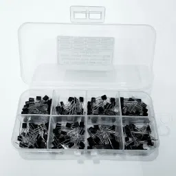 8value 200PCS Transistors Kit BC557 BC547 2N2222 2N2907 2N3904 2N3906 S8050 S8550 8value 200PCS Transistors Box Pack Electronic Components Electronic Hobby Kit-23