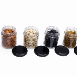 shreeji krupa Glass Grocery Container - 200 ml image 2