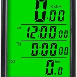 Bicycle Speedometer Computer Stopwatch Odometer with LCD Back light CL-3552 Wired Cyclocomputer-28