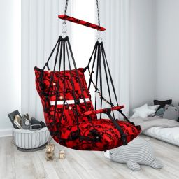 Cotton swing for Kids children baby chair jhula 1-6 Years Folding & Washable Swings-image-18