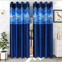 153 cm (5 ft) Polyester Room Darkening Window Curtain (Pack Of 2)-8