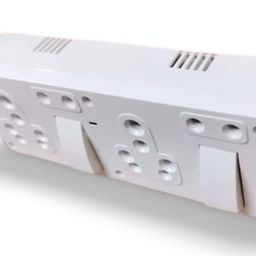 candle 2 SWITCH 4 SOCKET 1 INDICATOR 20 Amp. SS COMBINED WITH BOX One Way Electrical Switch board (Pack of 2 pieces) image 2