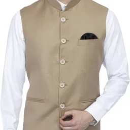 favoroski Solid Men Waistcoat-picture-41