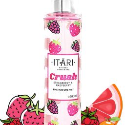 Strawberry & Raspberry Body Perfume Mist | Very Long Lasting | 200ml For Women Perfume - 200 ml-image-29