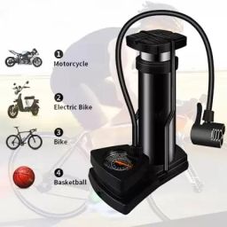 Pump Activated Floor Air Pump Bicycle Bicycle, Bicycle, Car, Ball, Football Pump Pump-16
