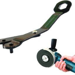 Adjustable Pin Spanner Wrench for Angle Grinder (Only Spanner In Box) Lever Tool-image-51
