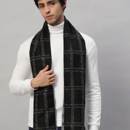 Ravaiyaa - Attitude Is Everything Checkered Men Muffler-image-33