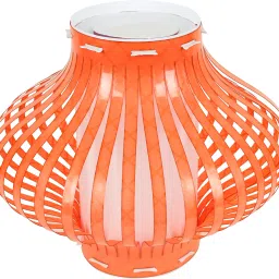 quickoo Plastic / PP Sheet Lantern design 1 - Multicolor - Color May Vary Multicolor Paper Hanging Lantern image 2