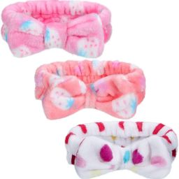 3pcs Soft Facial Headwrap Band for Girls and Women, Multicolor Head Band-image-79
