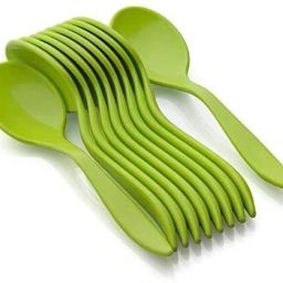 Table Spoon/Serving Spoon/ Pack Of 11 Wooden, Silicone Table Spoon Set-26