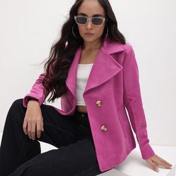 roadster Polyester Coat For Women-picture-48