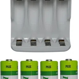 Power Smart Fast Charging Unit PS345 Combo With 2800mahx4 AA CellsCamera Battery Charger-21
