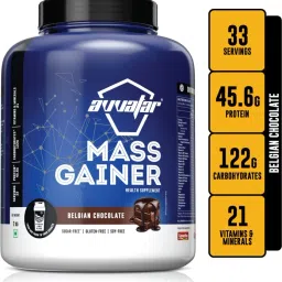 Mass Gainer Belgian Chocolate 2Kg Weight Gainers/Mass Gainers-23