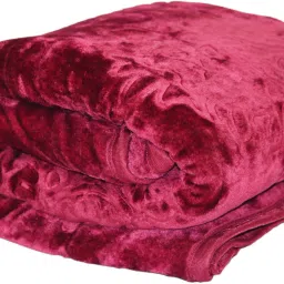Floral Single Mink Blanket for Mild Winter-image-30