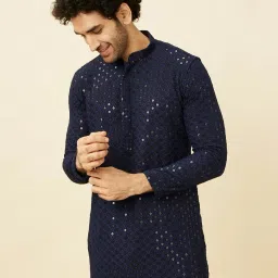 Kurta set for men Self Design Kurta, Salwar & Dupatta Set-image-0