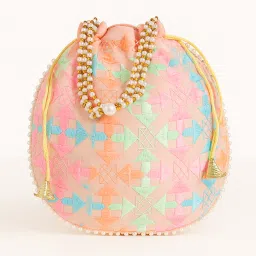 Girls Pink Potli-image-4
