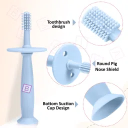 bembika international Teether - Teething Stick Blue Teether image 2