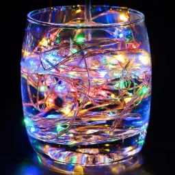 xenith 30 LEDs 3 m Multicolor Steady String Rice Lights image 3