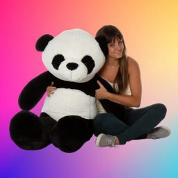 Adorable 3 Feet Panda Teddy Bear - Soft Plush Giant Stuffed Animal Toy - 36 inch-image-63