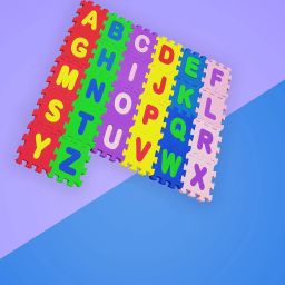 teazytech Multicolor Soft ABCD for Children to play, learn & engage in activities image 4