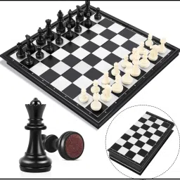 Chess Board with Folding Chess Board 25 cm Chess Board Educational Board Games-17