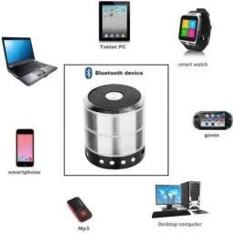 BSVR 3D Bass WS -887 Wireless 057 Bluetooth Speaker New Arrival 10 W Laptop/Desktop 10 W Bluetooth Laptop/Desktop Speaker image 3