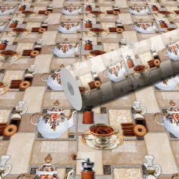 304.8 cm L-Kitchen Tea Self Adhesive Sticker-image-89