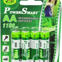 1100mAH x4 Pcs Power Smart PS 1100 Rechargable AA NiCDFor Cameras Toys Remote etcBattery-image-6