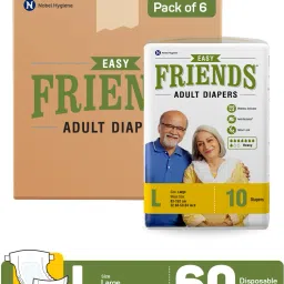 Easy Tape Type Adult Diapers - L-image-1