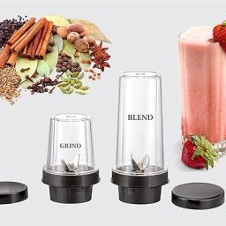 wonder star NUTRI JUICER JAR 300ML-600ML WITH SIPPER Mixer Juicer Jar image 5