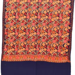 SSKfashions Acrylic, Wool Embroidered Women, Men Shawl-image-89