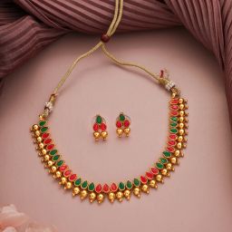 Brass, Alloy Gold-plated Gold Jewel Set-image-21