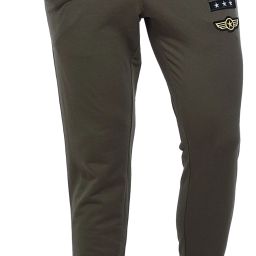Men Solid Green Track Pants-image-97