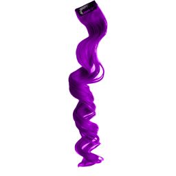 ELECTRIC PURPLE CURLY CLIP-ON STRANDS Hair Extension-image-15